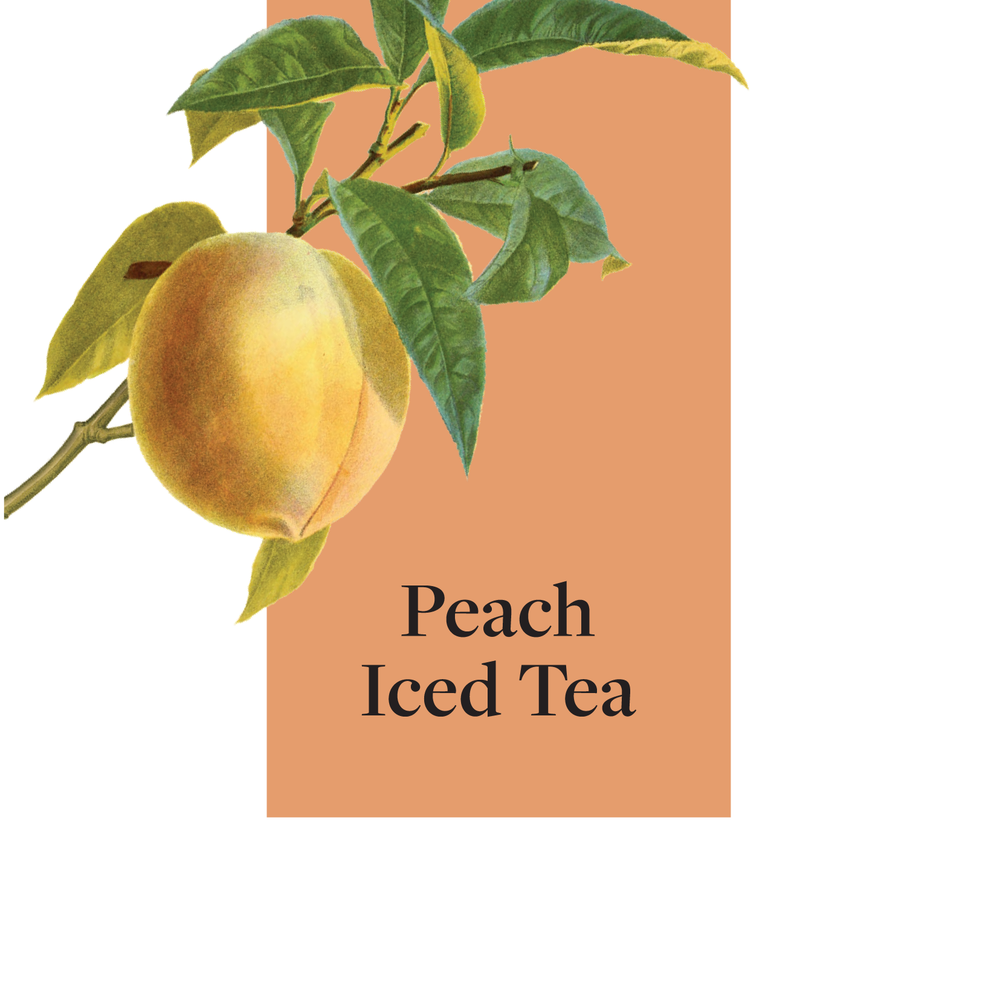 Bon Accord Peach Iced Tea Concentrate 1.5L