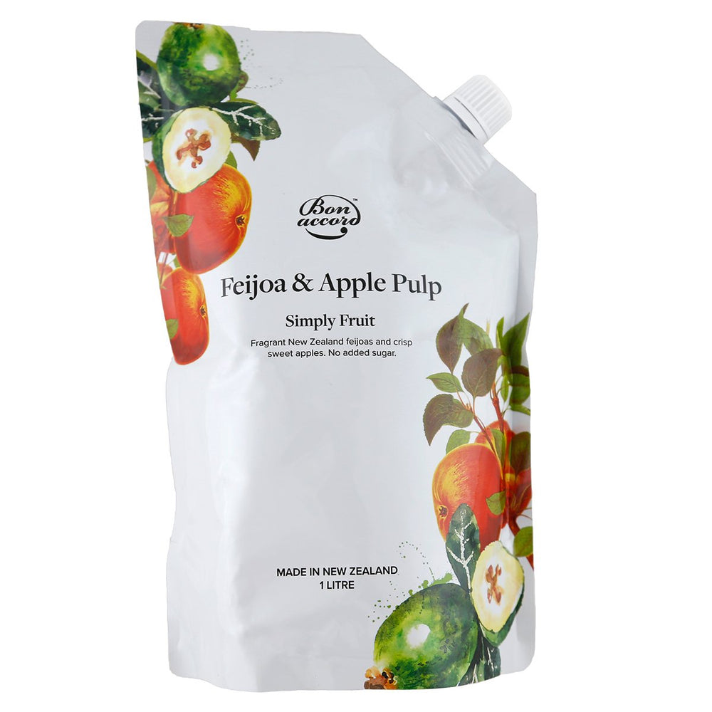 Bon Accord Feijoa & Apple Real Fruit Pulp 1L - Bon Accord 